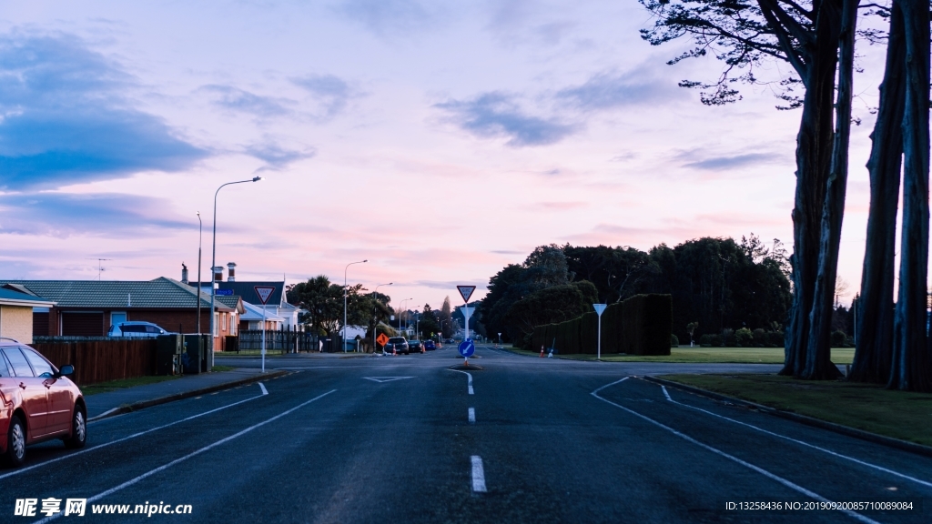 城鎮(zhèn)街道風(fēng)景