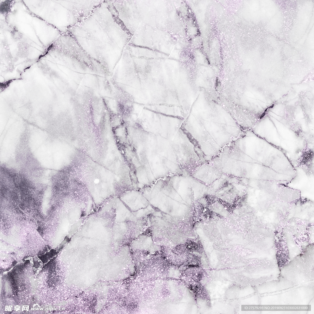 白紫色大理石