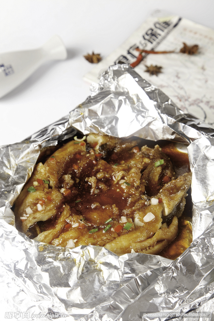 鐵板香茅鱸魚