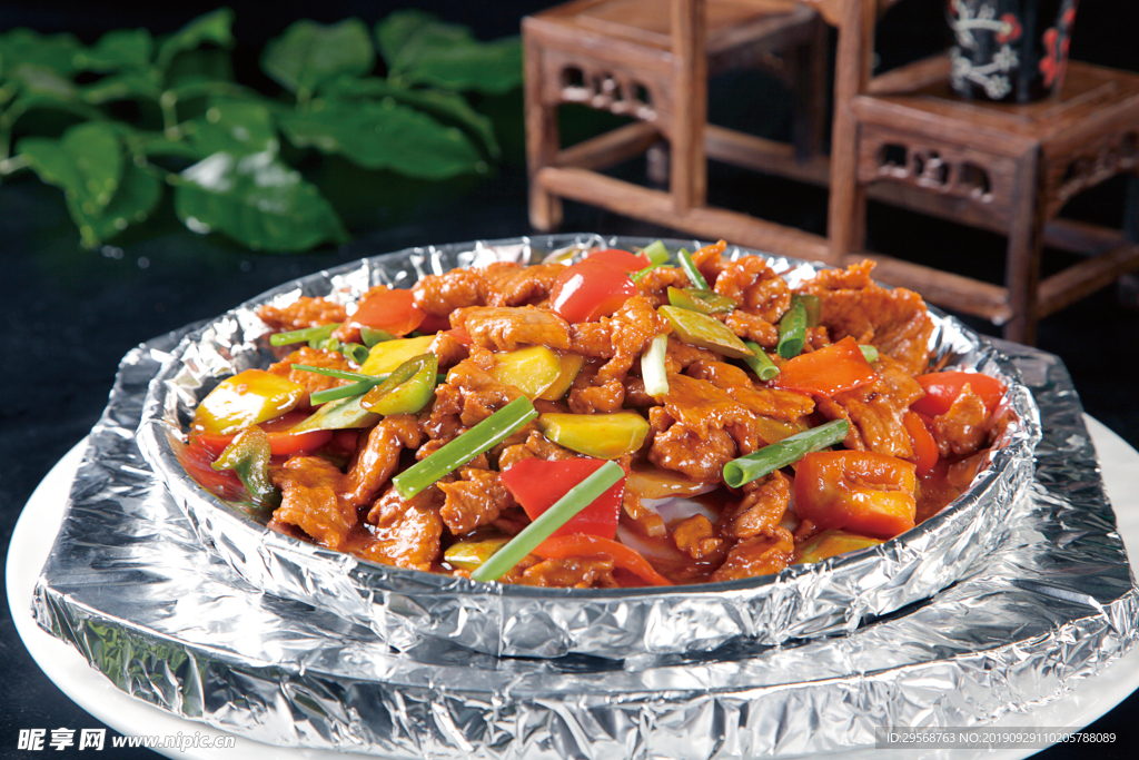 鐵板鹿肉