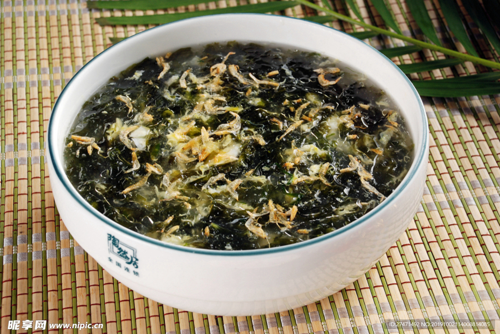 菜蝦片蛋花羹