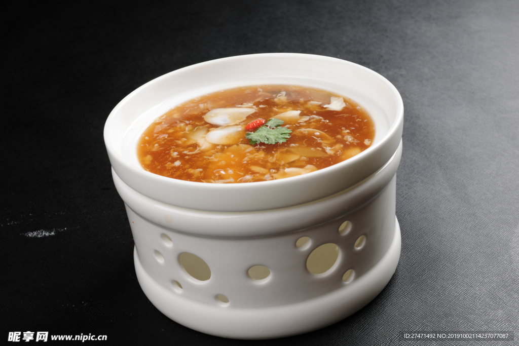 辣烏魚蛋片湯