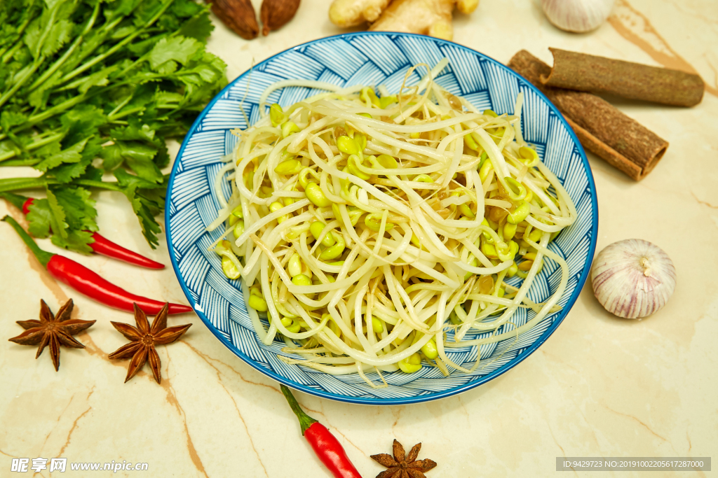 素炒豆芽
