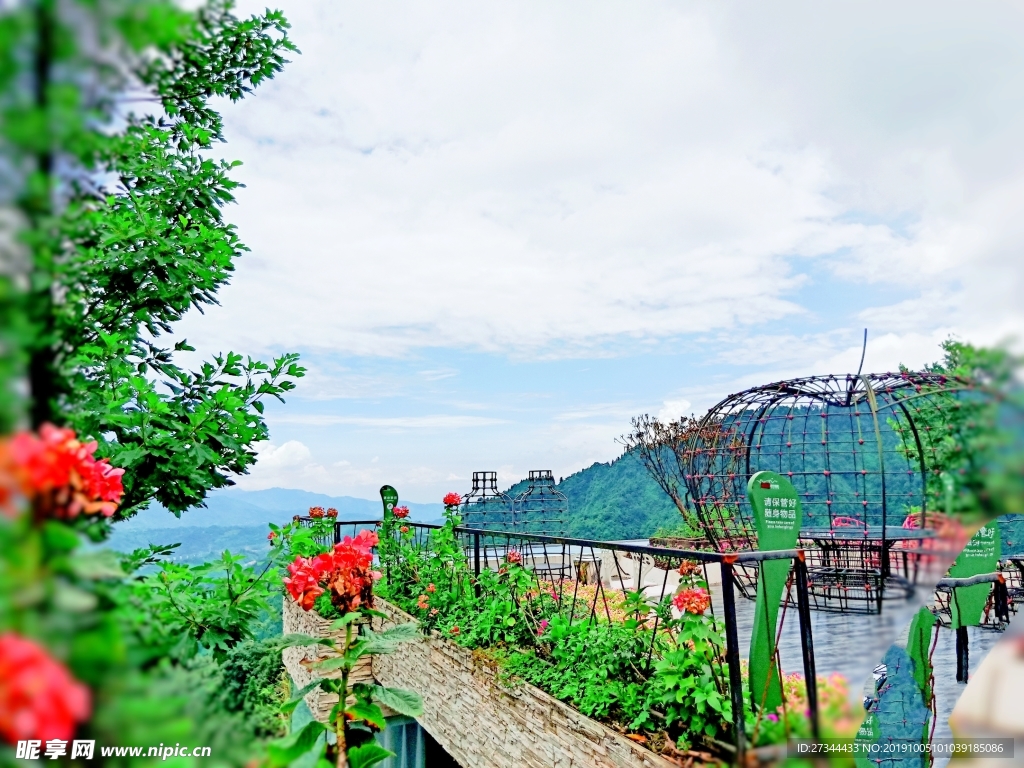 云中花嶺 峨眉山 旅游