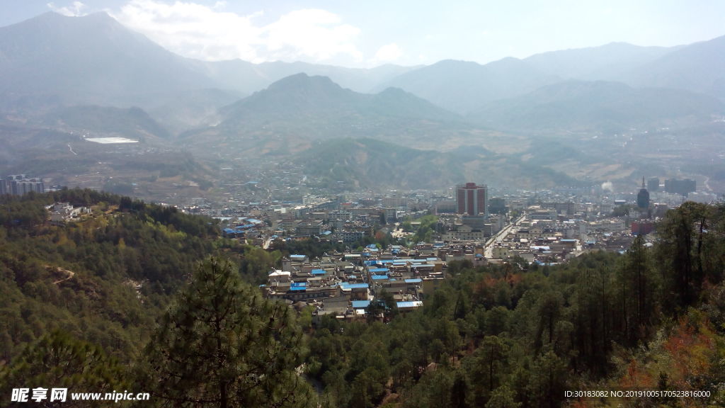 蘭坪縣城