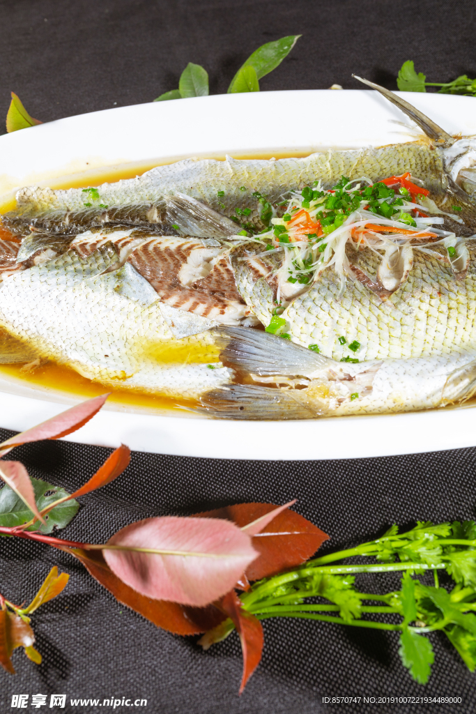 清蒸白魚