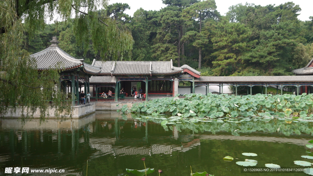 頤和園  北京頤和園  公園