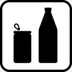 生活图标系列 易拉罐塑料瓶图标
