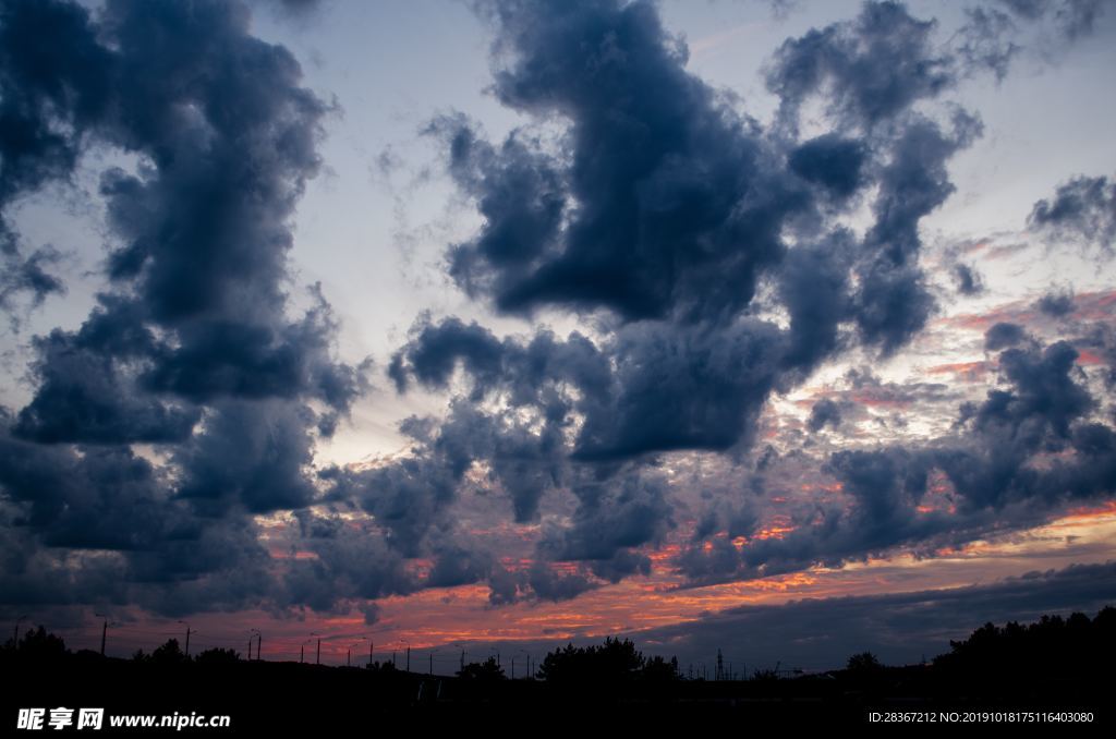 天空背景圖 天空素材 云背景