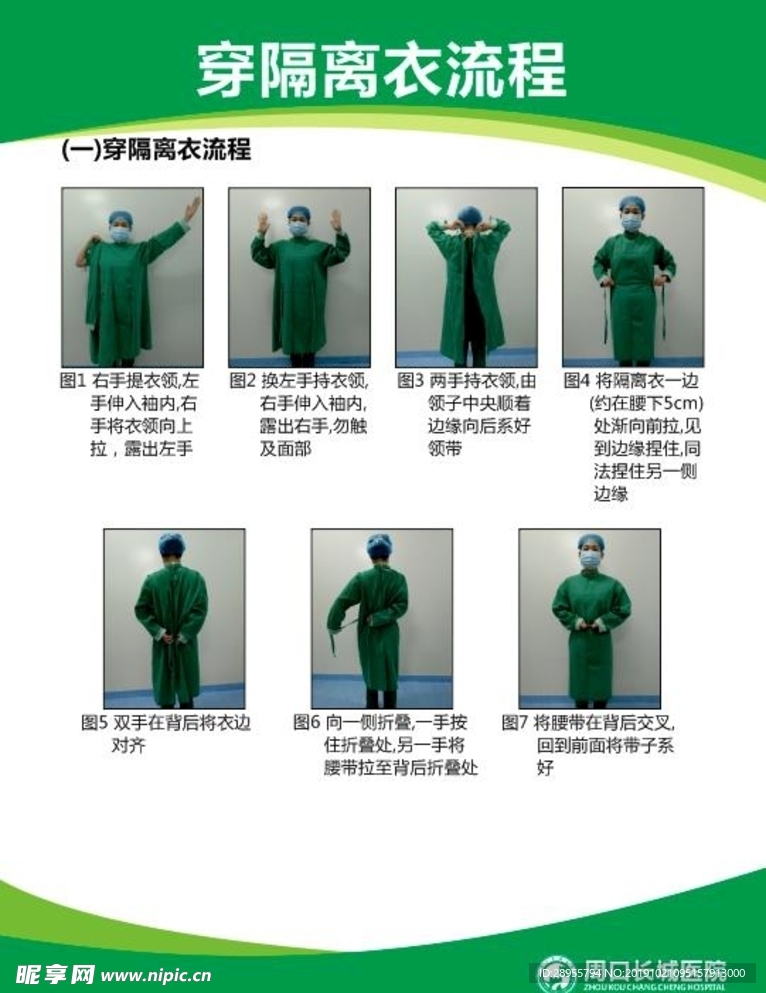 穿隔離衣