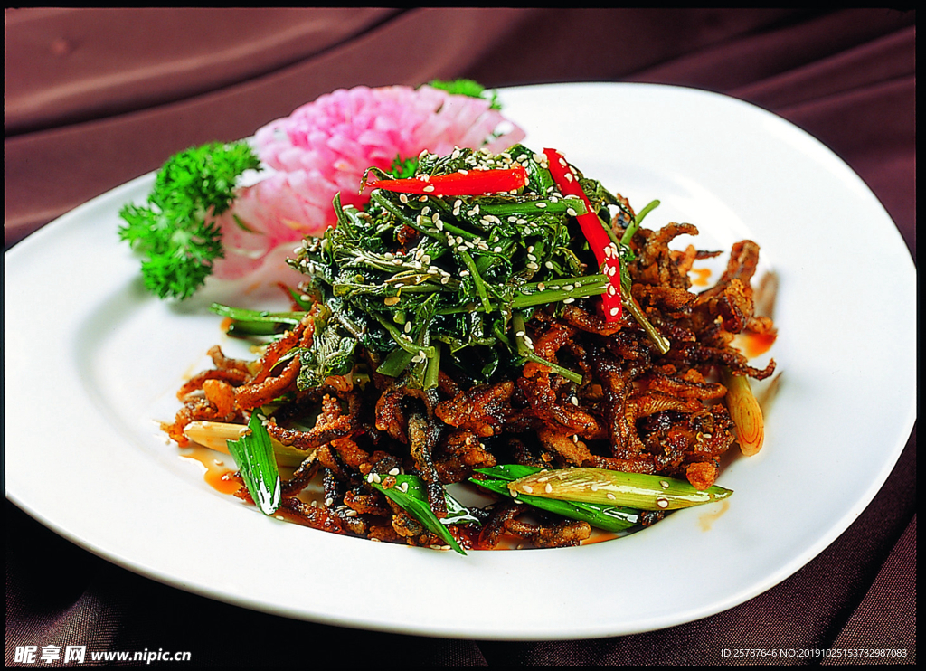 香椿鱔絲