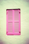 抽象派 多彩抽象粉色窗户