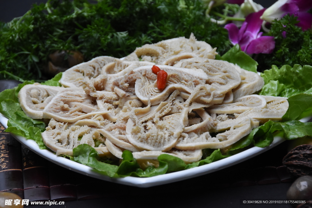 火鍋菜品毛肚
