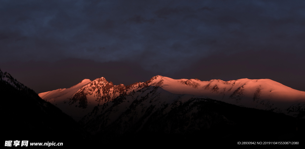 夕陽山