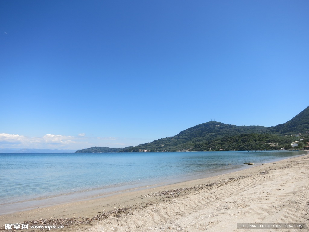美麗的海灘