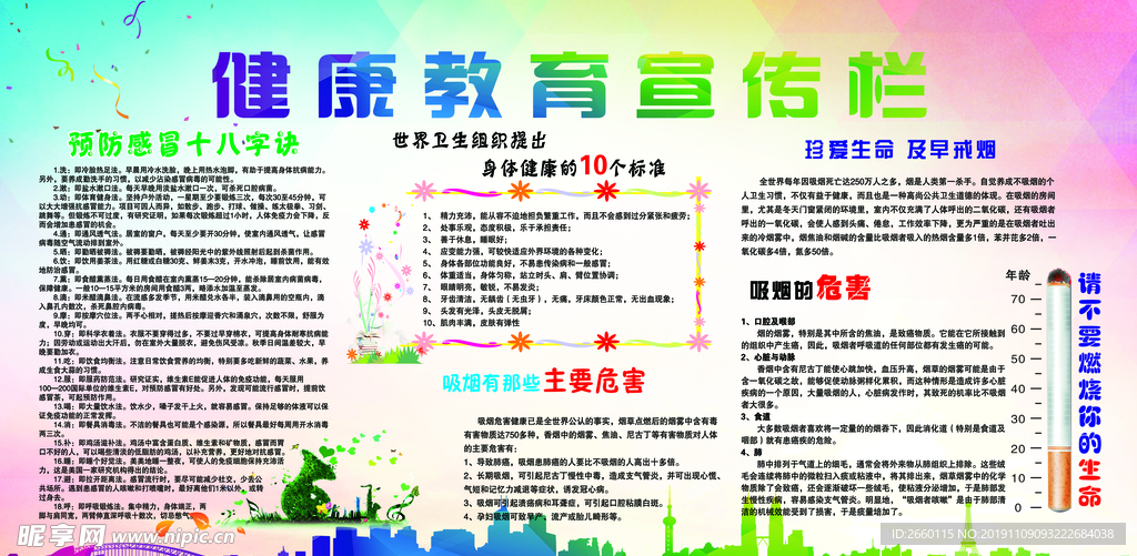健康教育宣傳欄