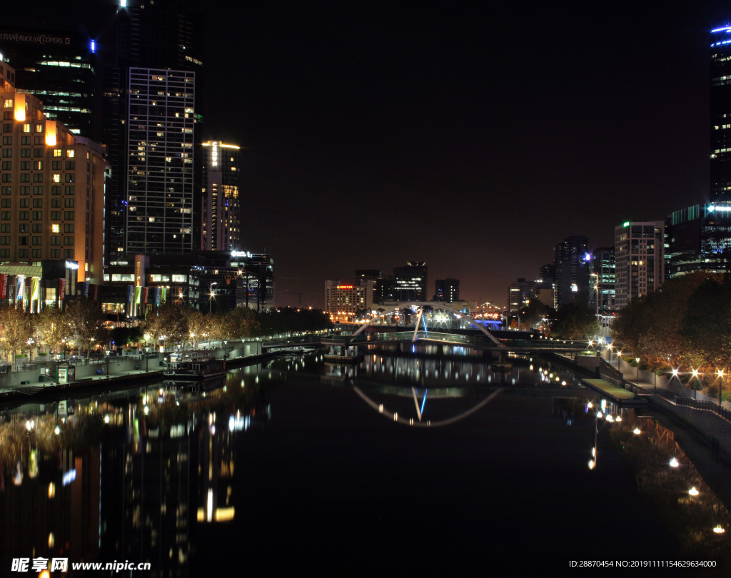 夜晚的城市