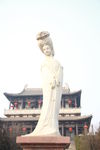 杨贵妃墓 塑像