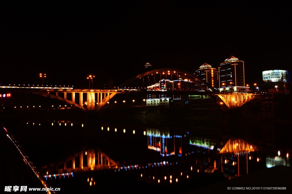 美麗的城市夜景
