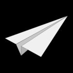 纸飞机 纸 飞机 卡通 素材