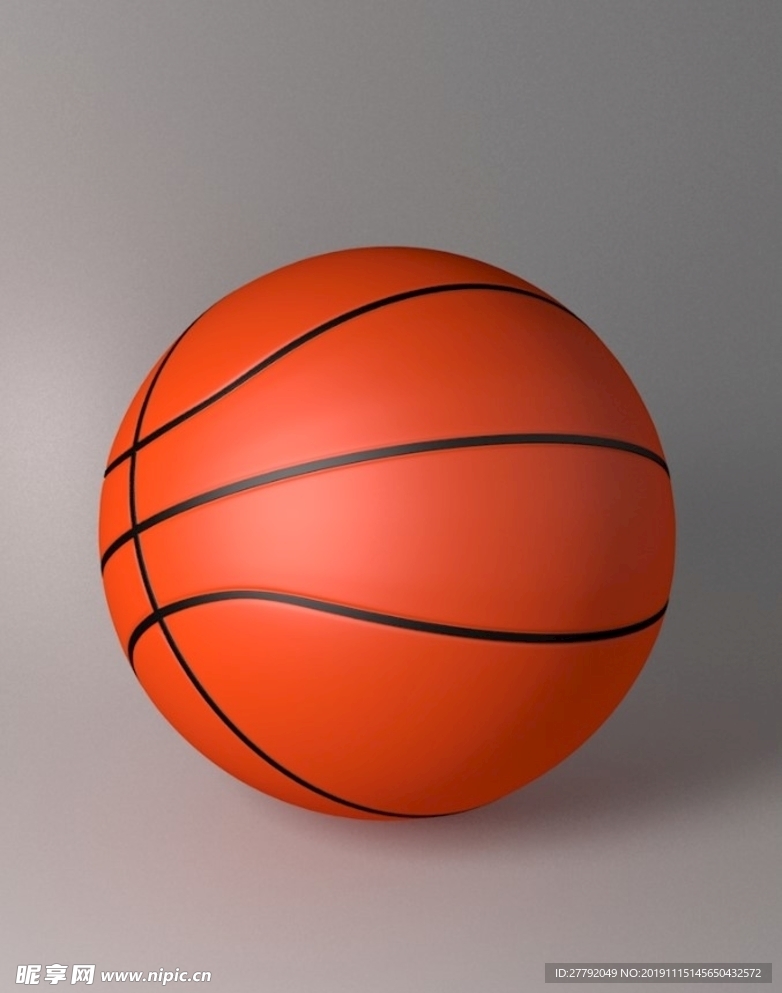 3D篮球模型