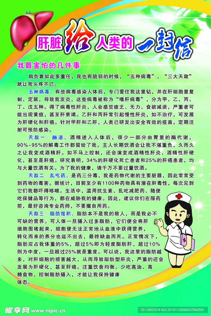 肝臟給人類的一封信