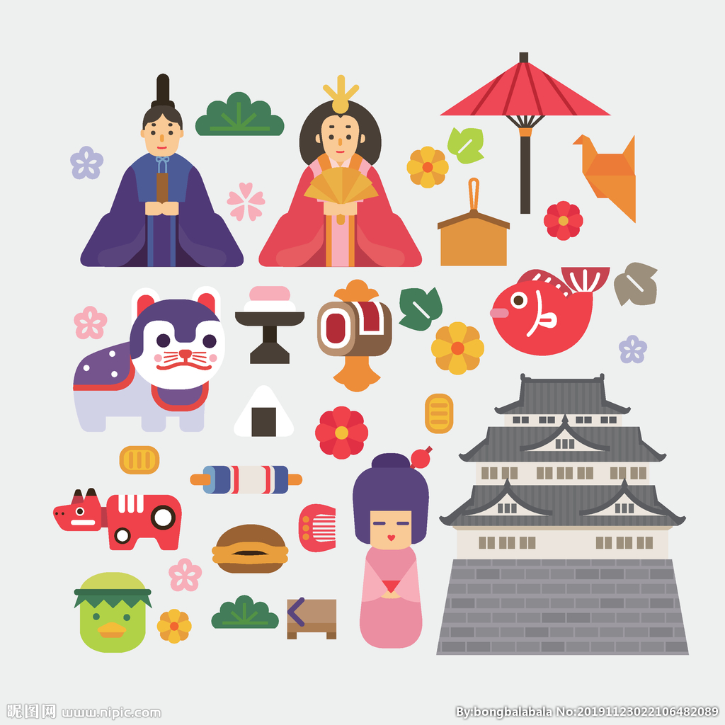 日本节日新年素材