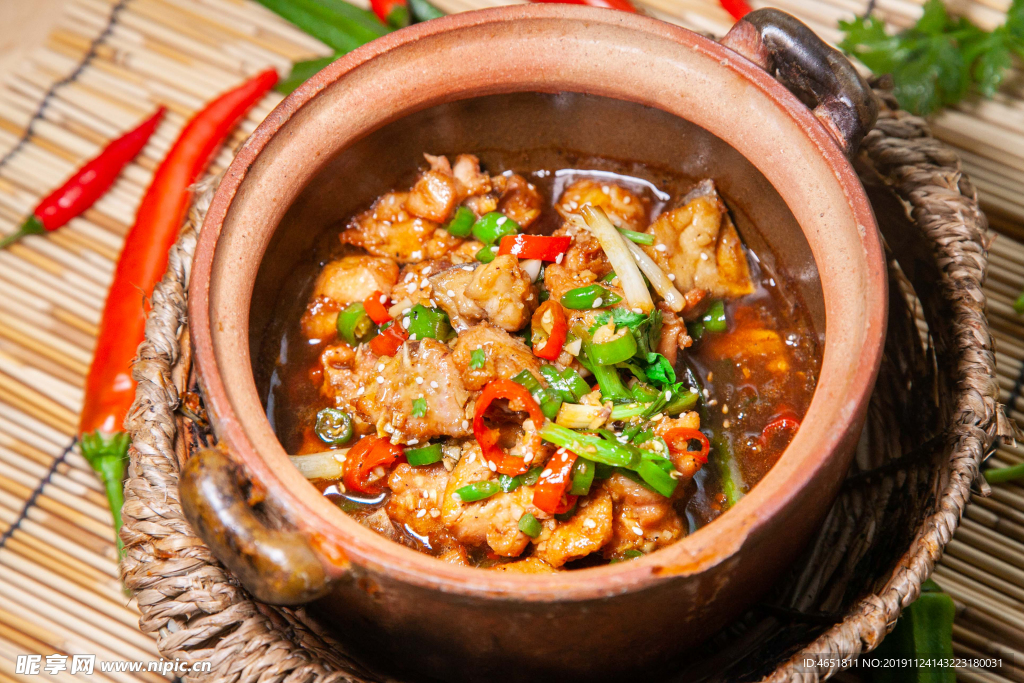 砂鍋肉片煲
