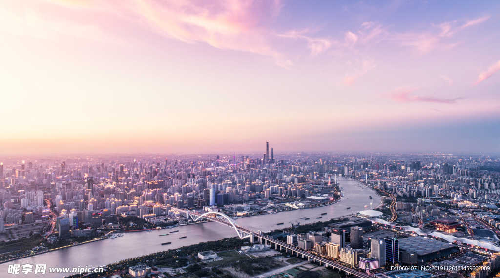 上海高清建筑俯瞰背景