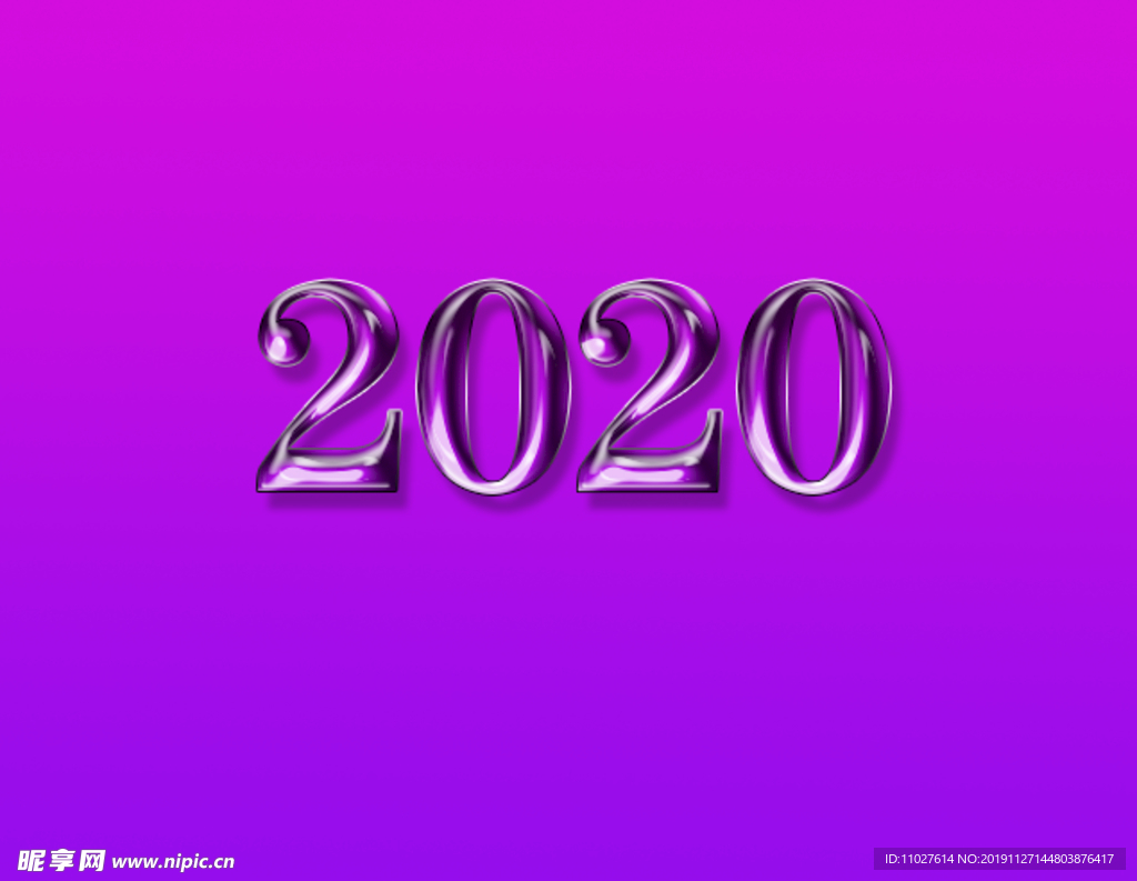 2020玻璃字体