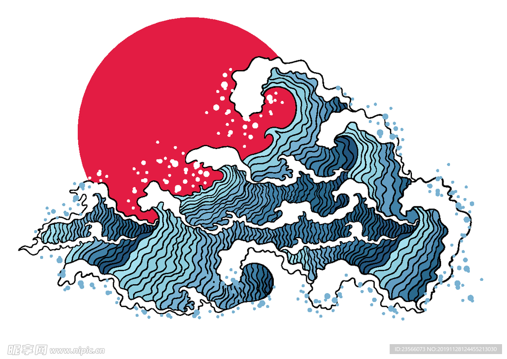 日式和风传统花纹图案