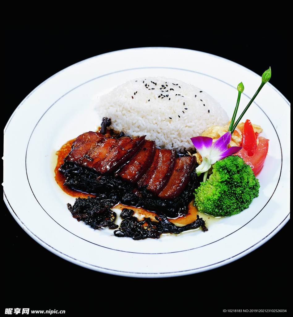 2號梅干菜扣肉飯