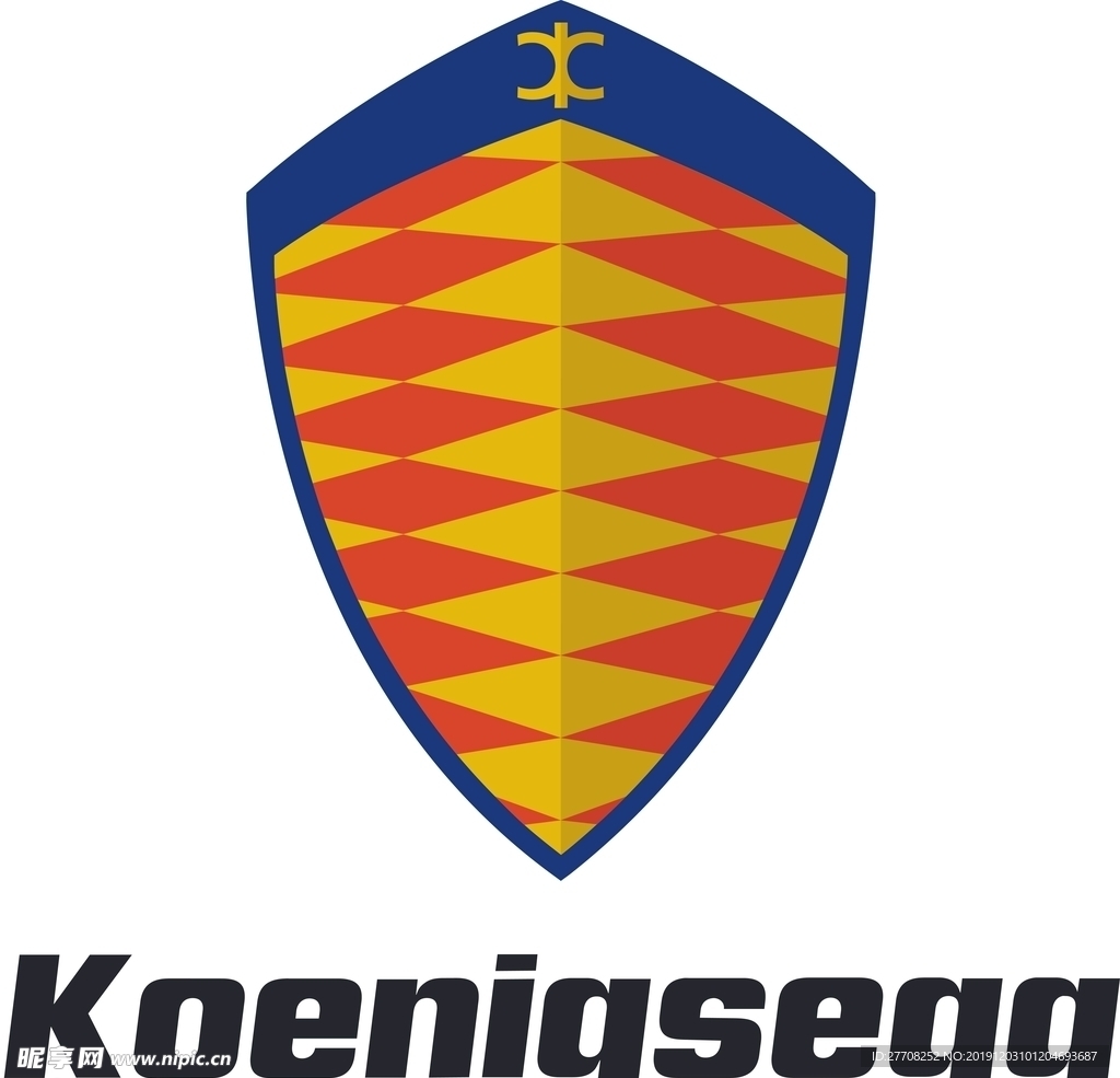 柯尼塞格豪车标志logo源文件
