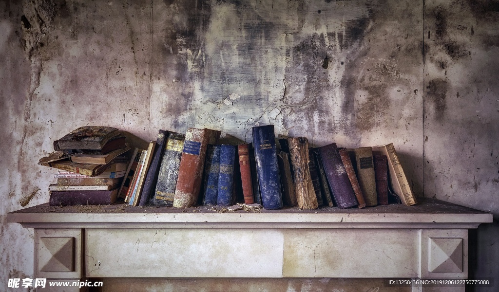 舊書 書桌 背景