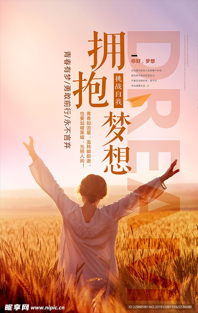擁抱夢想海報