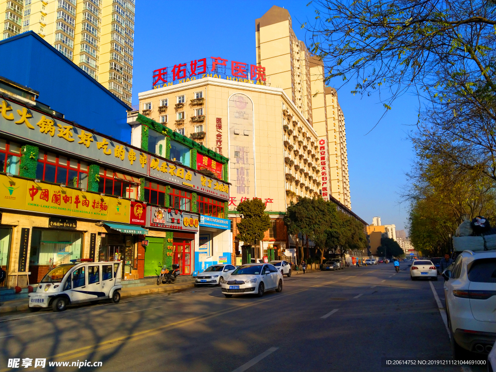 城市高樓風景