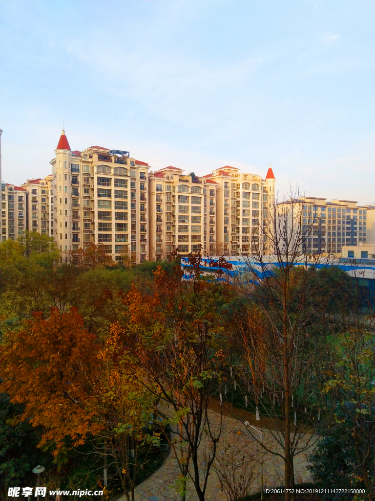 城市高樓風(fēng)景