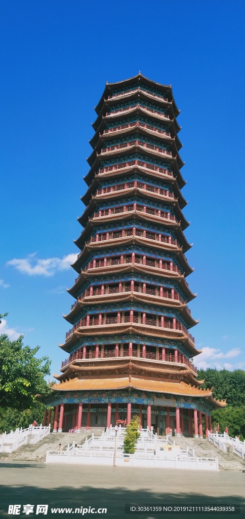澄迈金山寺  文化塔