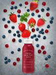 草莓果汁海报设计