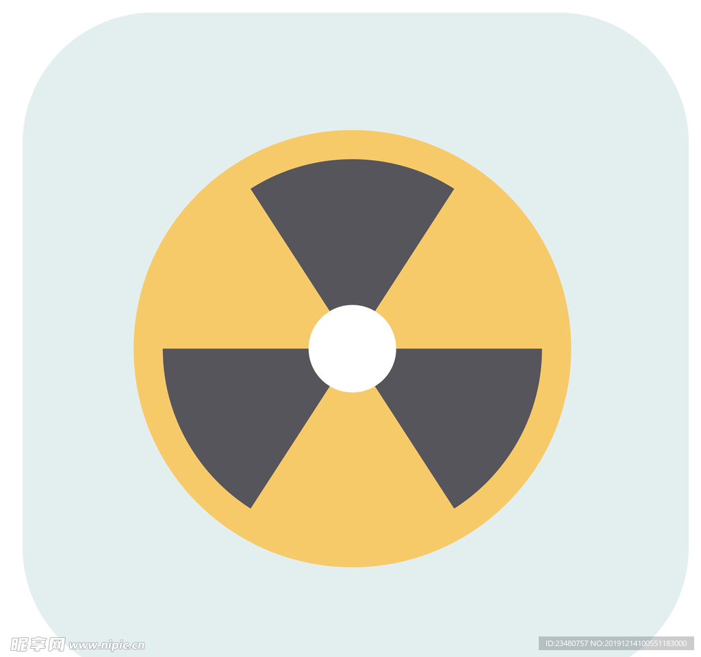 放射物UI标识标志