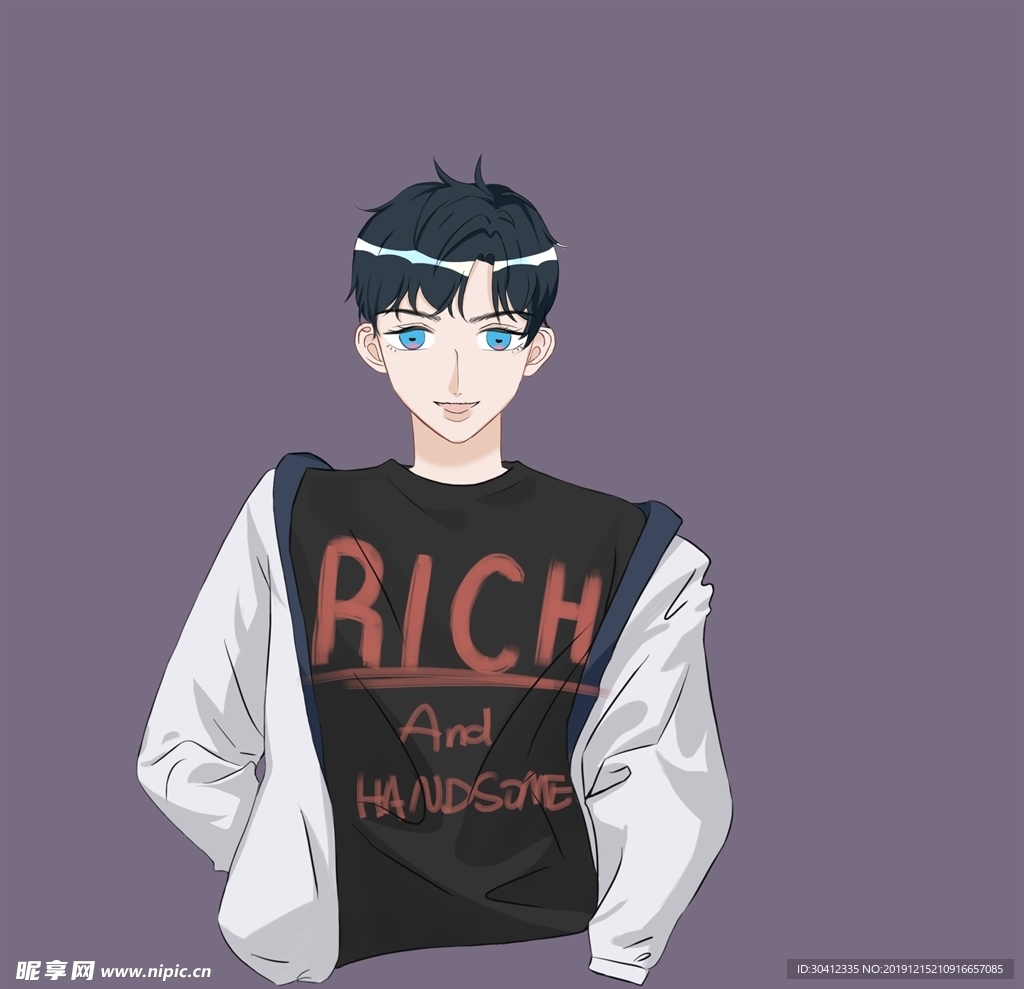 臨摹男孩