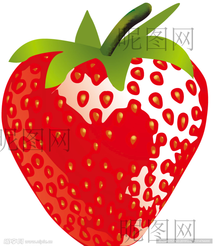 草莓UI标识标志