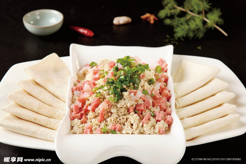 烙饃小豆腐