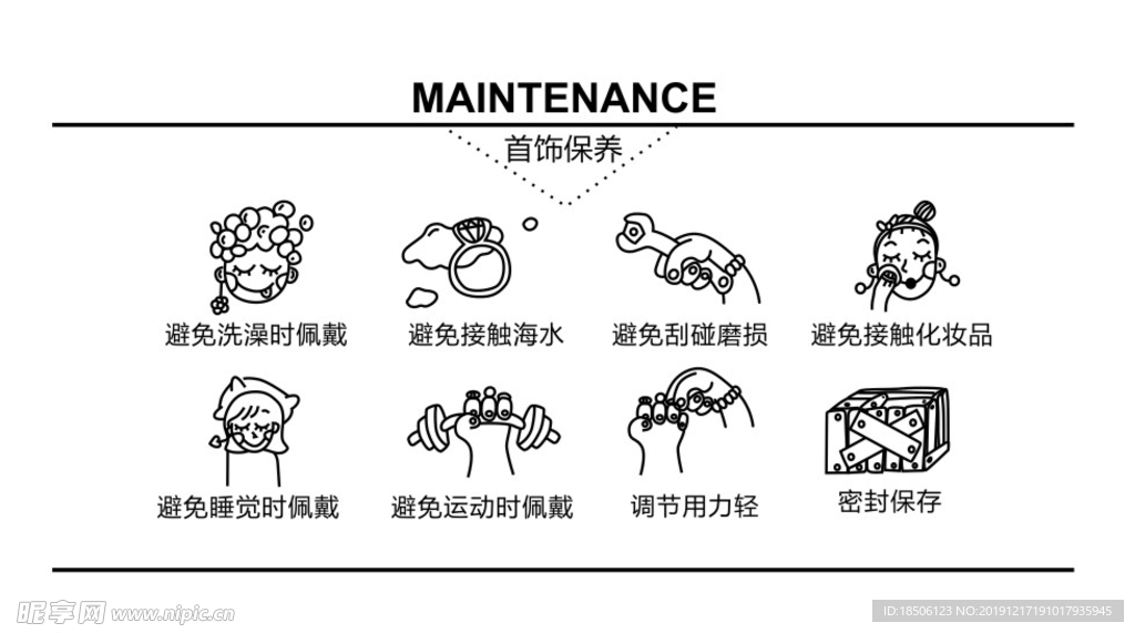首飾保養(yǎng)圖標(biāo)