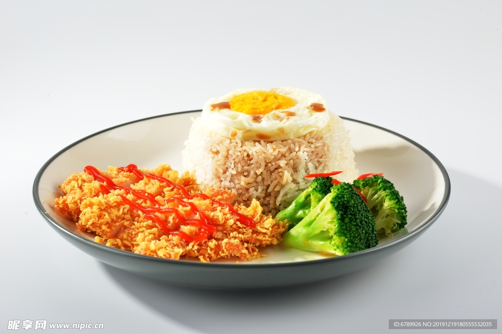 炸雞排套餐