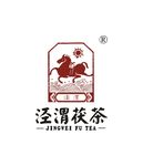 泾渭茯茶logo