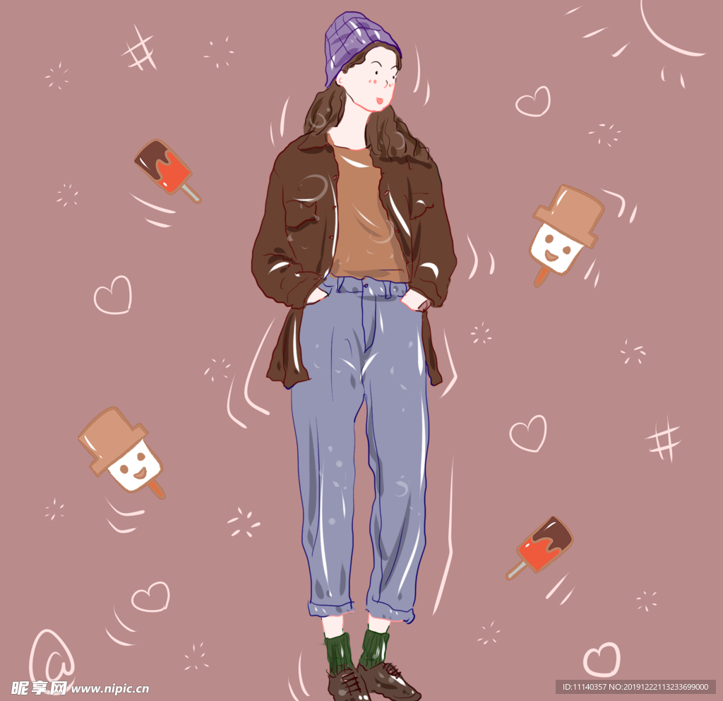 插畫人物