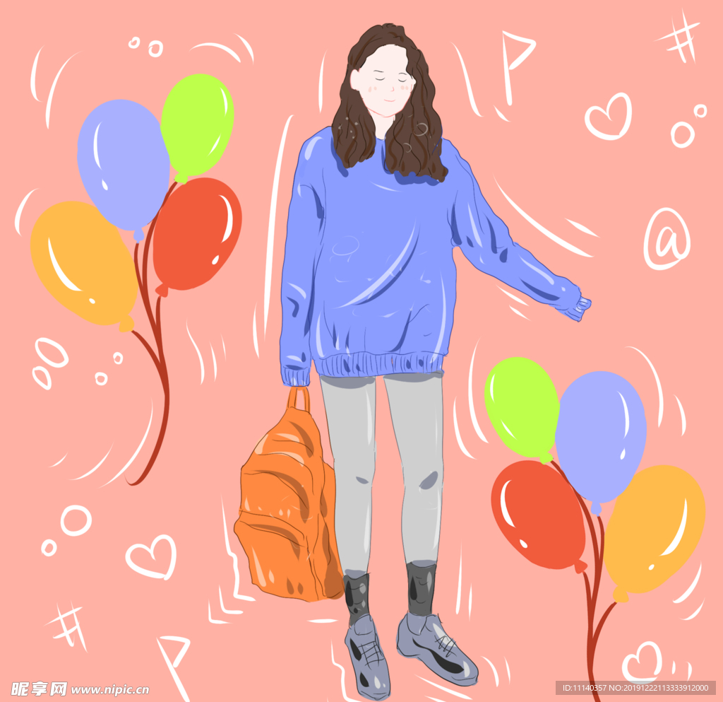 插畫人物