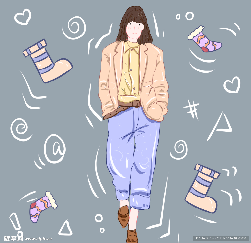 插畫人物