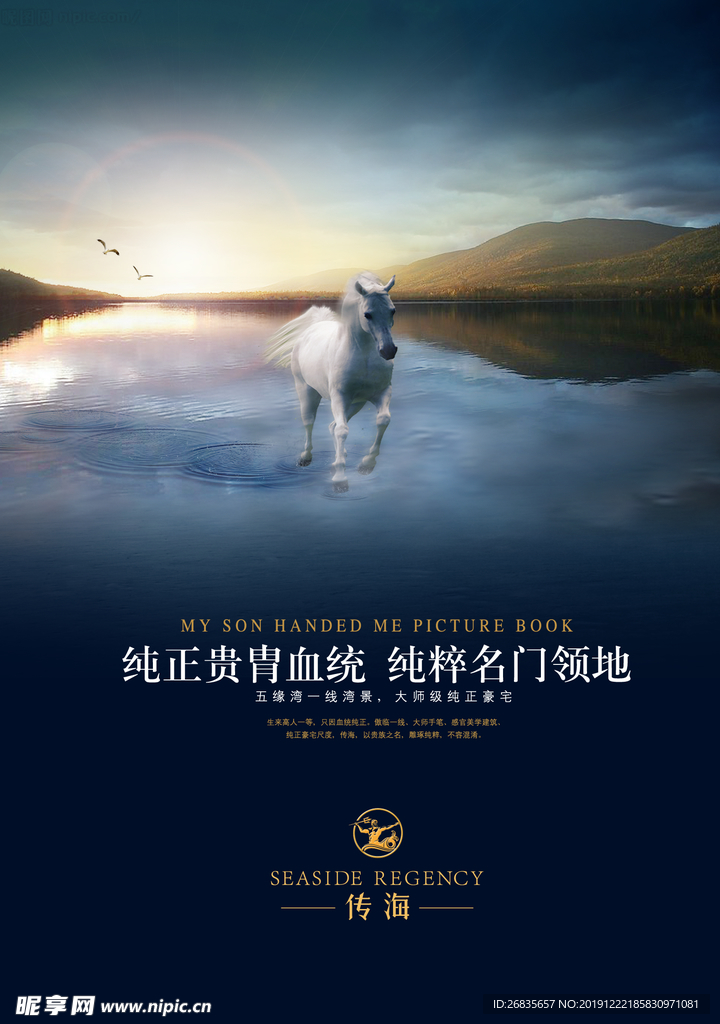 地產(chǎn) 奔騰 馬  湖景